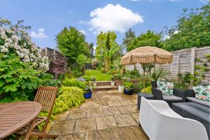 West Facing Garden- click for photo gallery